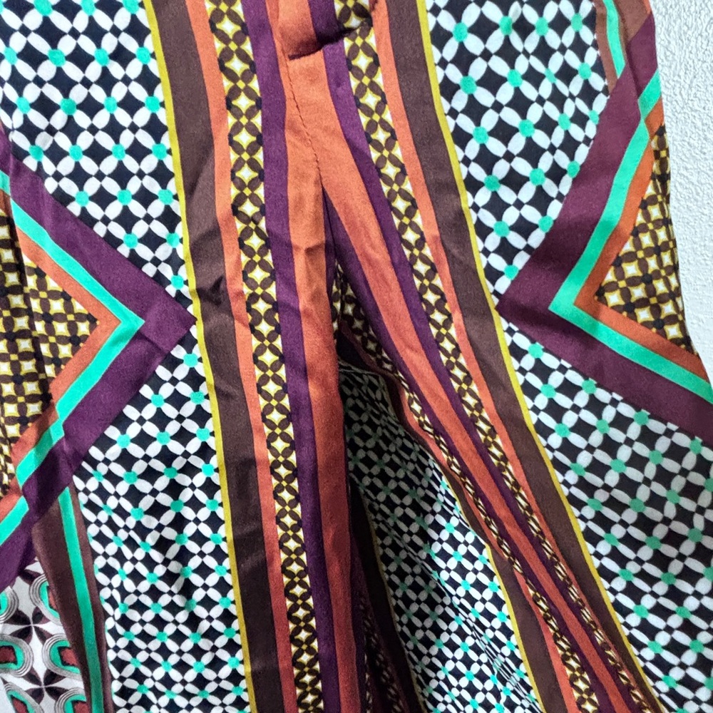 Misa Los Angeles Vibrant Geometric Maxi Dress - Picture 4 of 5